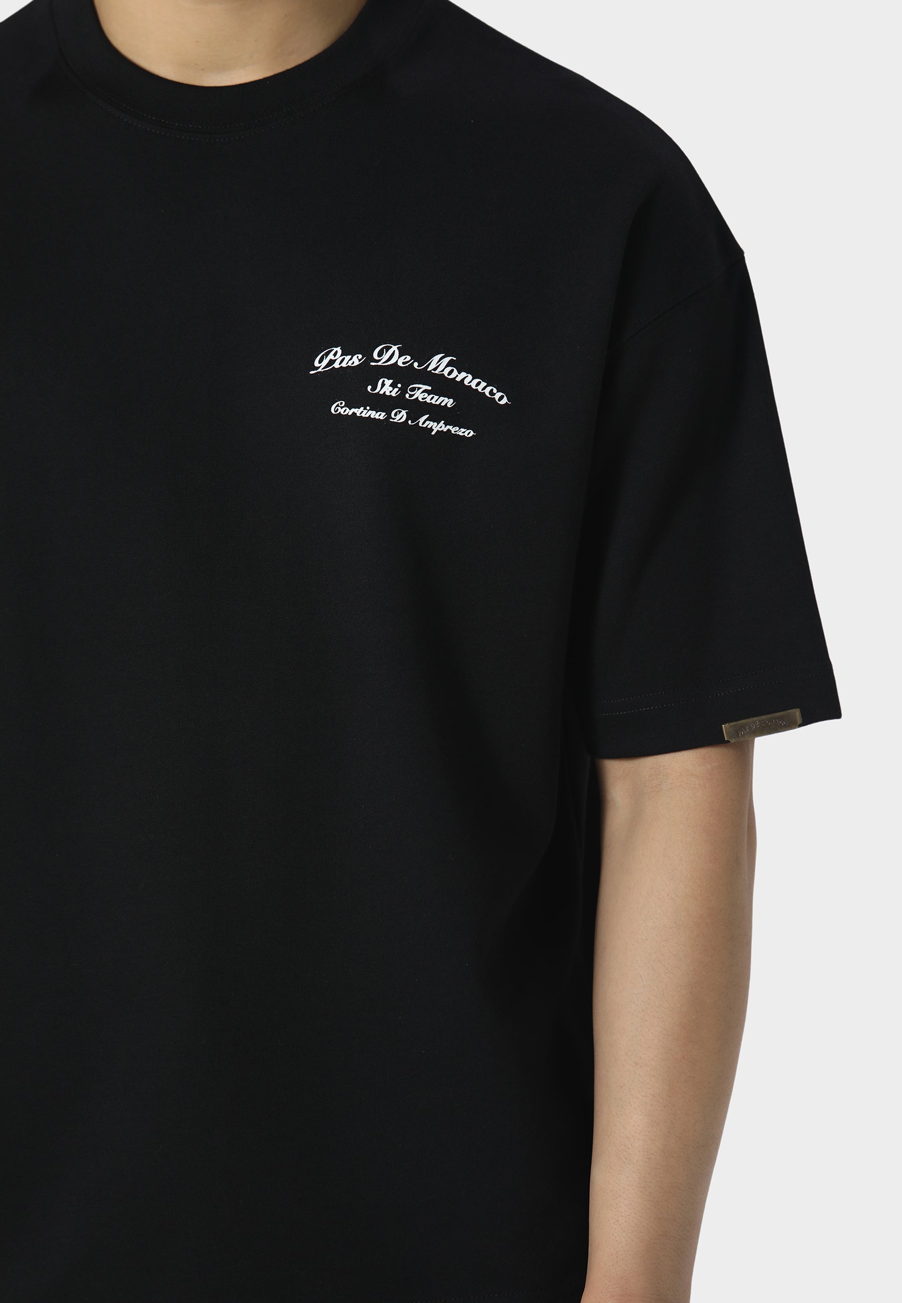 Pas De Monaco Cortina Black T-Shirt